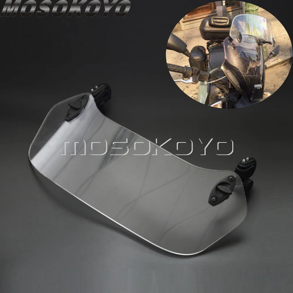 Универсальный Регулируемый спойлер на ветровое стекло для Yamaha XJ6 FZ 09 FZ1 MT09| |