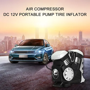 Universal Air Compressor DC12V Portable Pump Tire Inflator Pressure Gauge LED Digital Display to 150PSI for Car Bicycle SUV Boat
Universal Air Compressor DC12V Portable Pump Tire Inflator Pressure Gauge LED Digital Display to 150PSI for Car Bicycle SUV Boat