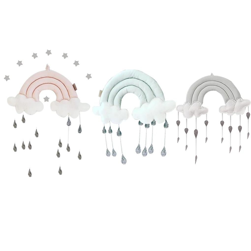 Newborn Cloud Rainbow Raindrop Wall Toys Baby Bed Tent Pendant Crib Hanging Toy Room Ornament Infant Photo Props
Newborn Cloud Rainbow Raindrop Wall Toys Baby Bed Tent Pendant Crib Hanging Toy Room Ornament Infant Photo Props