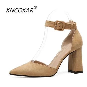 KNCOKAR 2018 Ladies and gentlemen: summer fashion sexy high-end air new high - end air - style pointed and suede shoes 
KNCOKAR 2018 Ladies and gentlemen: summer fashion sexy high-end air new high - end air - style pointed and suede shoes