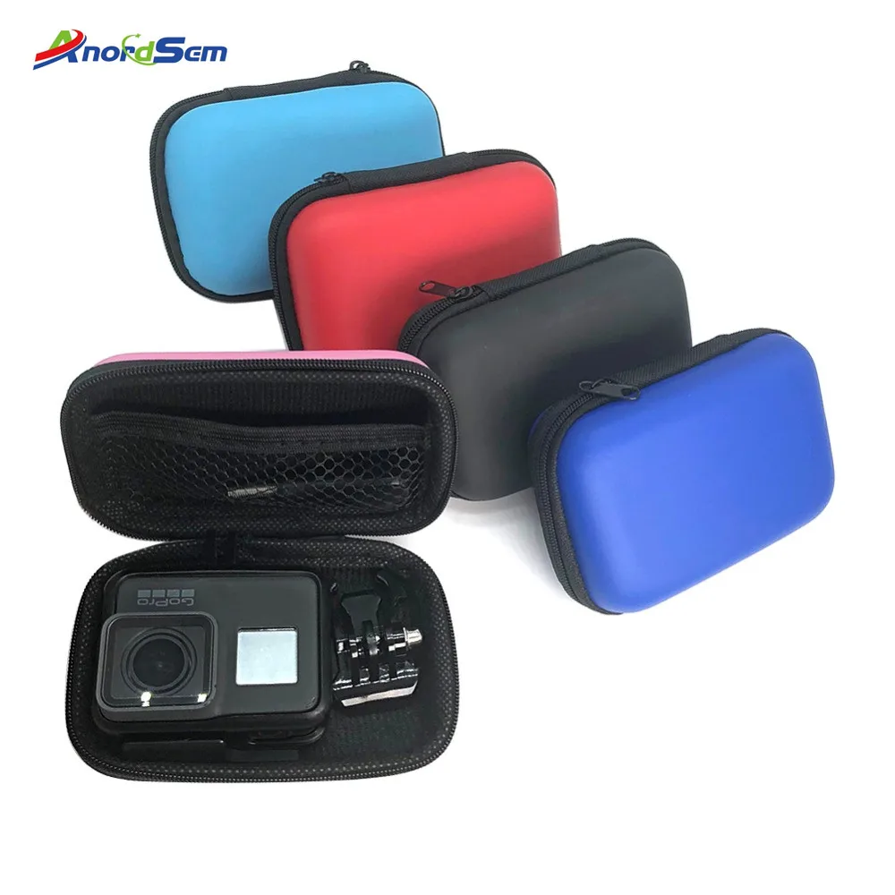 Anordsem 5 Color Mini Bag Portable Shockproof Storage box for GoPro Hero7 Hero 5 6Hero2018 Yi 4k Camera Mounts Accessories Case
Anordsem 5 Color Mini Bag Portable Shockproof Storage box for GoPro Hero7 Hero 5 6Hero2018 Yi 4k Camera Mounts Accessories Case