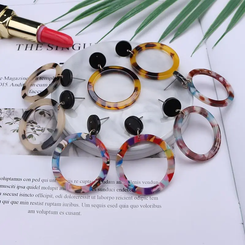 Large Statement Earrings 2019 Boho Jewelry Round Geometric Acrylic Earrings for Women Leopard Long Dangle Wedding Earrings EB485
Large Statement Earrings 2019 Boho Jewelry Round Geometric Acrylic Earrings for Women Leopard Long Dangle Wedding Earrings EB485
