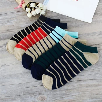 ankle socks vintage strip casual Polyester cotton elastic short ship Breathable for summer spring men man male boy Wh
ankle socks vintage strip casual Polyester cotton elastic short ship Breathable for summer spring men man male boy Wh