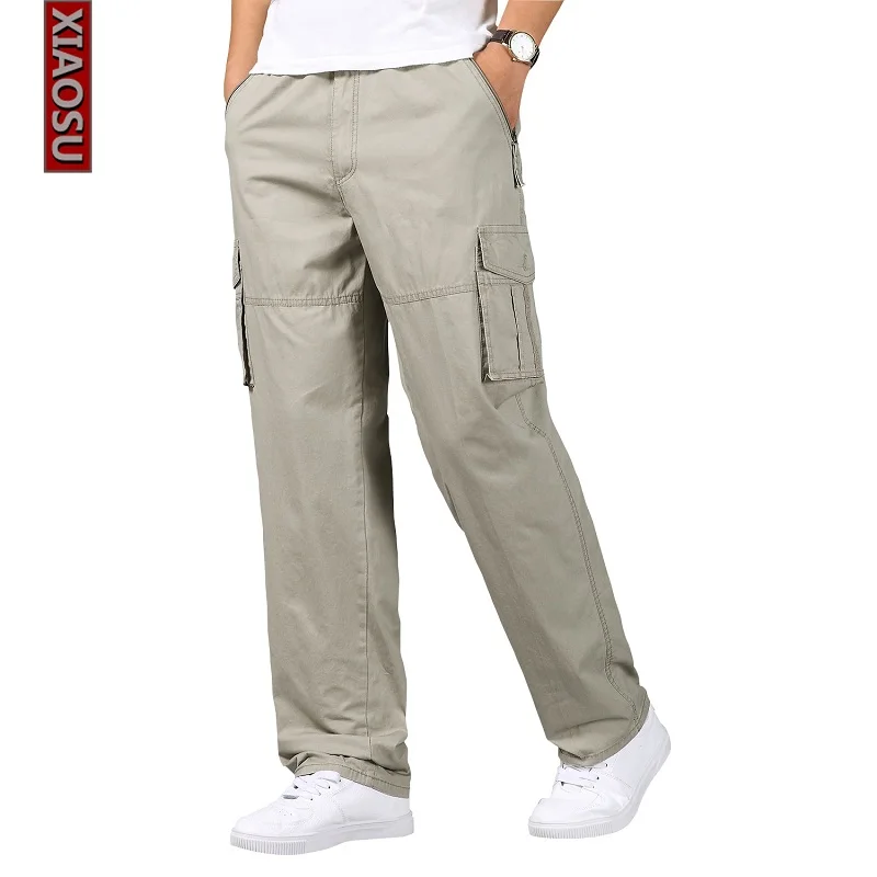 Men's Cargo Pants Mens Multi Pockets Cotton Pants Military Tactical Pants Men Camo Casual Straight Long Trousers Big Plus Size
Men's Cargo Pants Mens Multi Pockets Cotton Pants Military Tactical Pants Men Camo Casual Straight Long Trousers Big Plus Size