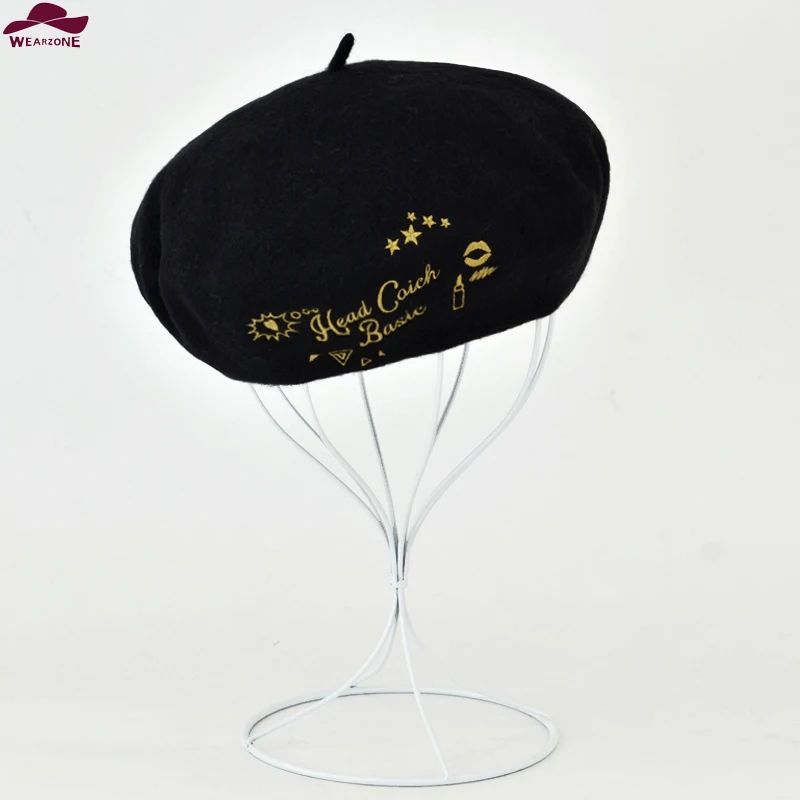 New Winter women hat Vintage Beret Wool Gold sew Embroidery pillbox hat gorras planas hombre Hat Beret boinas mujer Beanie Hat
New Winter women hat Vintage Beret Wool Gold sew Embroidery pillbox hat gorras planas hombre Hat Beret boinas mujer Beanie Hat