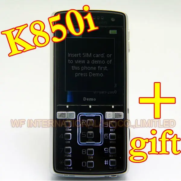Original Sony Ericsson K850i Mobile Phone 3G Unlocked Refurbished K850 Cellphones
Original Sony Ericsson K850i Mobile Phone 3G Unlocked Refurbished K850 Cellphones