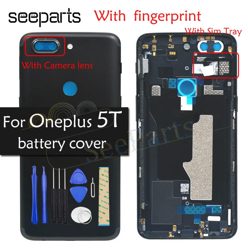 Original Back Housing OnePlus A5010 5T Battery Cover Rear Door Housing Case One Plus Replacement OnePlus 5T Battery Cover
Original Back Housing OnePlus A5010 5T Battery Cover Rear Door Housing Case One Plus Replacement OnePlus 5T Battery Cover