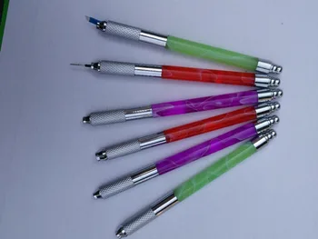 Freeshipping 6Pcs /Lot 110MM Permanent Makeup Colorful Tattoo Microblading Needle Manual Pen
Freeshipping 6Pcs /Lot 110MM Permanent Makeup Colorful Tattoo Microblading Needle Manual Pen