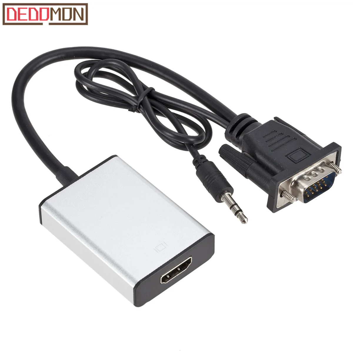 New VGA Male to HDMI Female Converter Adapter Cable With Audio Output 1080P VGA HDMI Adapter for PC laptop to HDTV Projector r10
New VGA Male to HDMI Female Converter Adapter Cable With Audio Output 1080P VGA HDMI Adapter for PC laptop to HDTV Projector r10