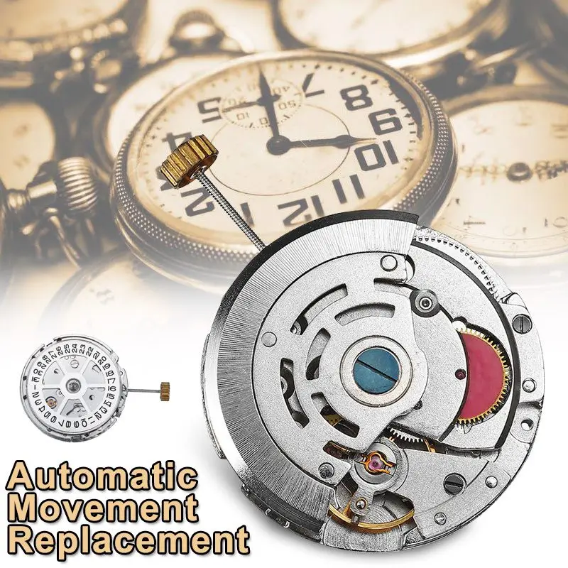 Automatic Movement Replacement Day Date Chronograph Watch Accessories Repair Tools Kit Parts Fittings for 2813/8205/8215
Automatic Movement Replacement Day Date Chronograph Watch Accessories Repair Tools Kit Parts Fittings for 2813/8205/8215