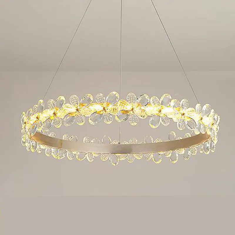 Hallway Round led Crown pendant lamp Gold Led ring crystal hanging light for Dining Room Led Lustre modern home office lighting
Hallway Round led Crown pendant lamp Gold Led ring crystal hanging light for Dining Room Led Lustre modern home office lighting