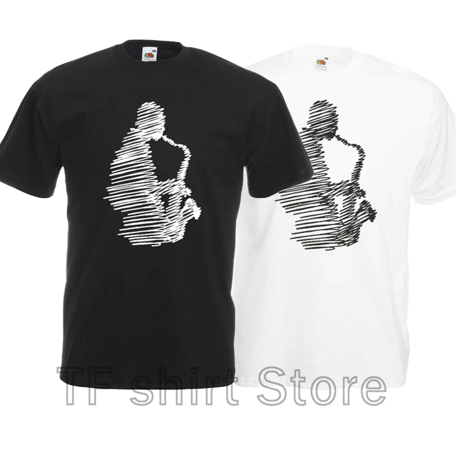 Funny Print Men T shirt Women cool tshirt Mens Abstract Saxophone Man Design Black and White T-shirt (100% Cotton) S-5XL
Funny Print Men T shirt Women cool tshirt Mens Abstract Saxophone Man Design Black and White T-shirt (100% Cotton) S-5XL
