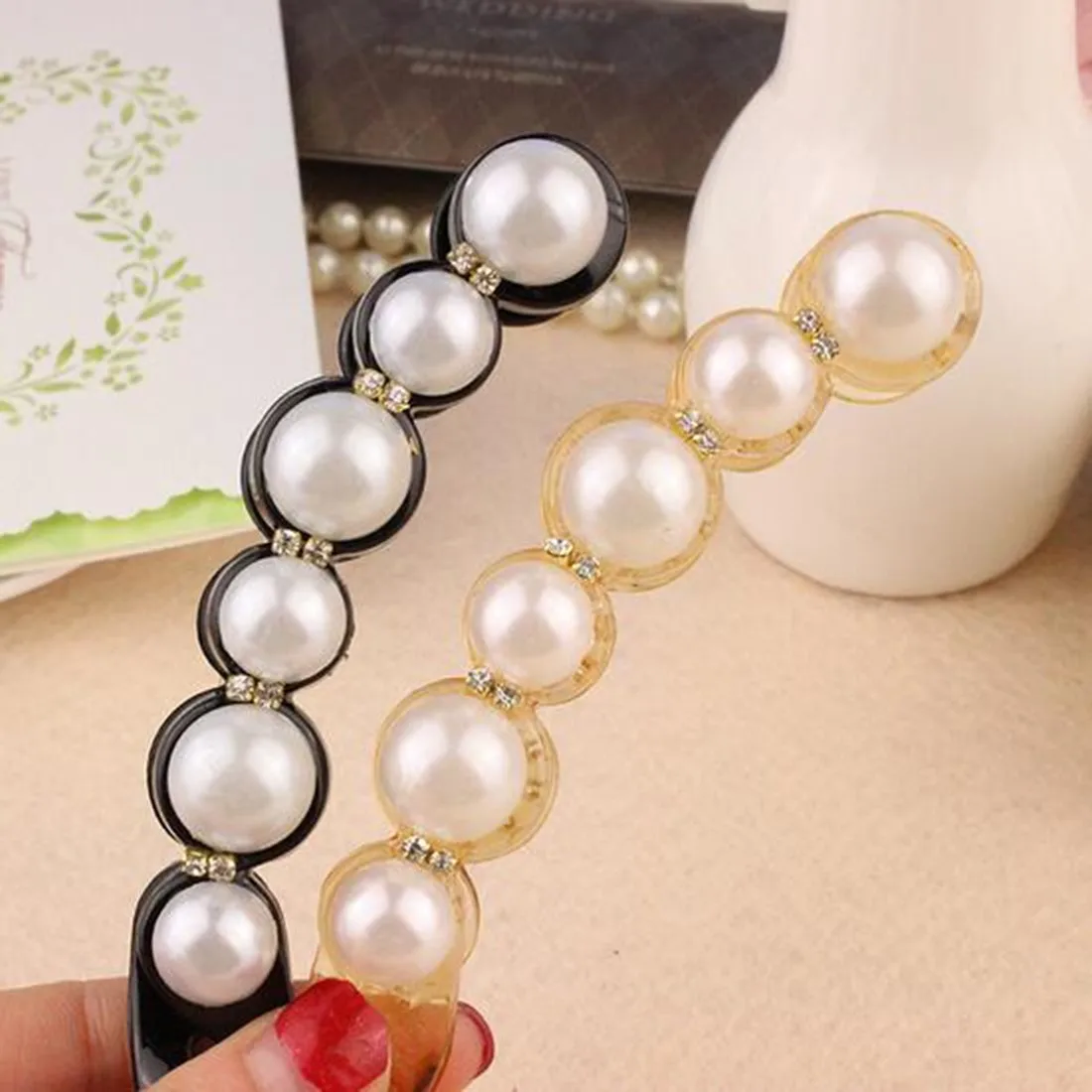 Women Special Orange & Black Beautiful Simulated Pearls Hairpins Hair Clip Banana Hair Accessory Girls Hair Jewelry
Women Special Orange & Black Beautiful Simulated Pearls Hairpins Hair Clip Banana Hair Accessory Girls Hair Jewelry