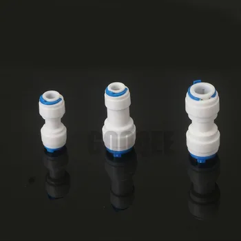 RO Water System Equal Straight 1/4" 3/8" Hose Connection Coupling Reducing Plastic Quick Pipe Fitting Reverse Osmosis Connector
RO Water System Equal Straight 1/4" 3/8" Hose Connection Coupling Reducing Plastic Quick Pipe Fitting Reverse Osmosis Connector