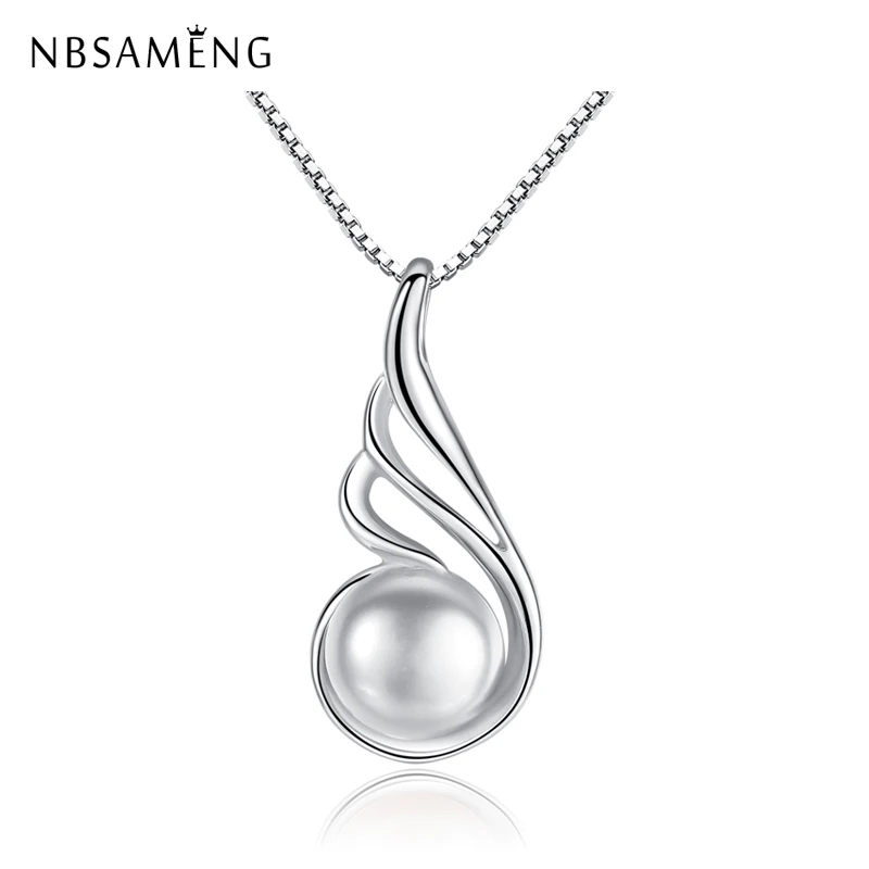 New 100% 925 Sterling Silver Fashion Nature Freshwater Pearl Necklace For Women Brand Pearls Pendant Jewelry Fit Necklace Chain
New 100% 925 Sterling Silver Fashion Nature Freshwater Pearl Necklace For Women Brand Pearls Pendant Jewelry Fit Necklace Chain