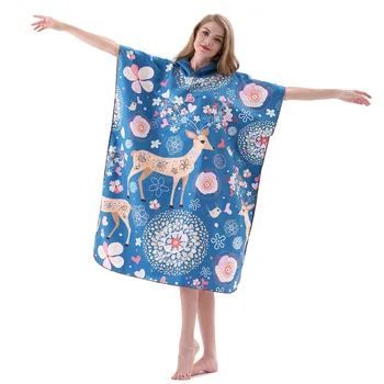 Quick-Dry Bathrobe Women Man Changing Robe Outdoor Adult Hooded Beach Towels Poncho Swimming Pool Bathrobe Towels
Quick-Dry Bathrobe Women Man Changing Robe Outdoor Adult Hooded Beach Towels Poncho Swimming Pool Bathrobe Towels