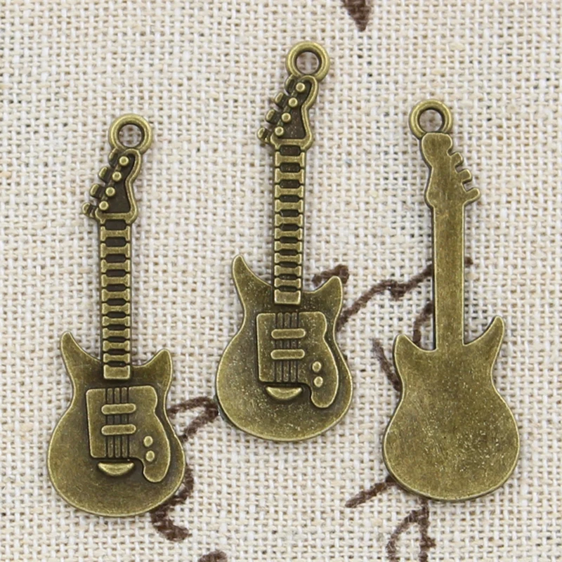 8pcs Charms electic guitar 35x12mm Antique Making pendant fit,Vintage Tibetan Bronze Silver,DIY bracelet necklace
8pcs Charms electic guitar 35x12mm Antique Making pendant fit,Vintage Tibetan Bronze Silver,DIY bracelet necklace