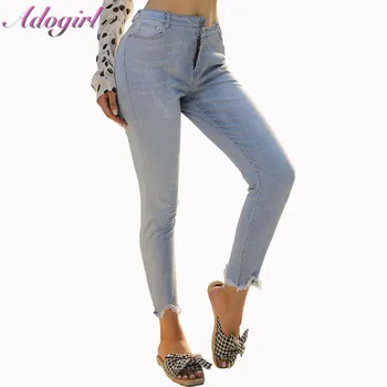 casual Jeans For Women 4 Season Skinny Blue High Waist Jeans Hem Stretch Pencil Denim Pants Boyfirend Jeans Female Washed Denim
casual Jeans For Women 4 Season Skinny Blue High Waist Jeans Hem Stretch Pencil Denim Pants Boyfirend Jeans Female Washed Denim
