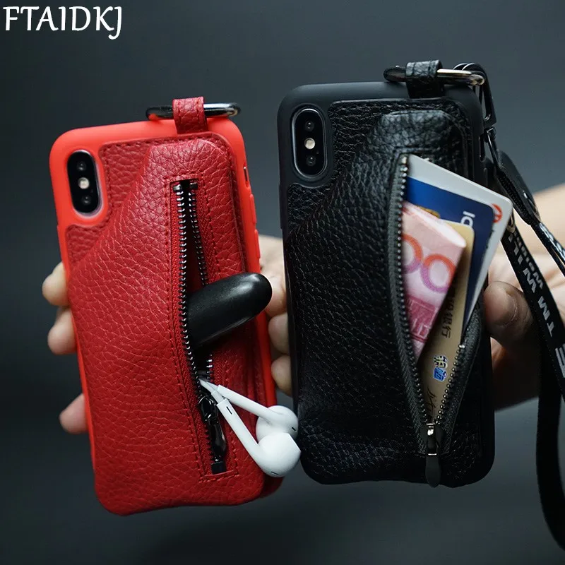 Luxury PU Leather Wallet Zipper TPU Case For iPhone XS Max XR 10 X Circle Ring Back Cover For iPhone 8 7 6 6S Plus With Lanyard
Luxury PU Leather Wallet Zipper TPU Case For iPhone XS Max XR 10 X Circle Ring Back Cover For iPhone 8 7 6 6S Plus With Lanyard