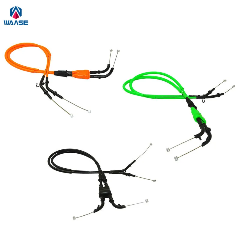 waase 2pcs Motorcycle Throttle Cable Steel Wire For Kawasaki Ninja ZX-10R ZX10R 2011 2012 2013 2014 2015
waase 2pcs Motorcycle Throttle Cable Steel Wire For Kawasaki Ninja ZX-10R ZX10R 2011 2012 2013 2014 2015