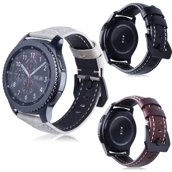 Smooth Genuine Leather Classic Watchband For Samsung Galaxy Gear S3 22mm Frontier Watch Leather Smart Watch Bracelet Belt
Smooth Genuine Leather Classic Watchband For Samsung Galaxy Gear S3 22mm Frontier Watch Leather Smart Watch Bracelet Belt