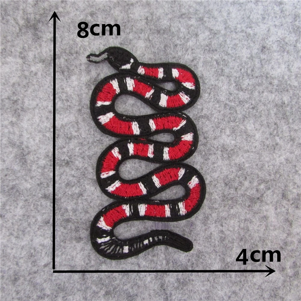new arrive fashion style snake hot melt adhesive applique embroidery patches stripes DIY clothing accessor
new arrive fashion style snake hot melt adhesive applique embroidery patches stripes DIY clothing accessor