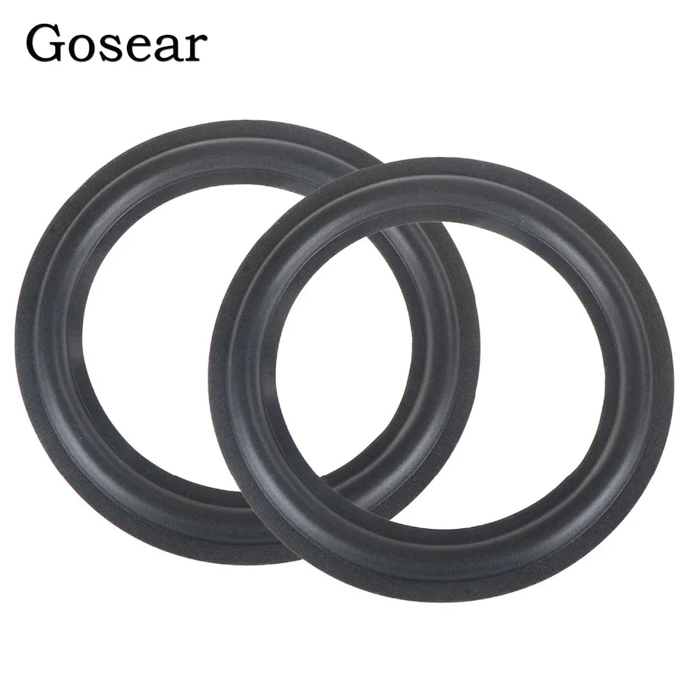 Gosear 1 Pair=2pcs 4 Inch Audio Active Speaker Foam Edge Surround Rings Speaker Replacement Repair Parts Accessories
Gosear 1 Pair=2pcs 4 Inch Audio Active Speaker Foam Edge Surround Rings Speaker Replacement Repair Parts Accessories