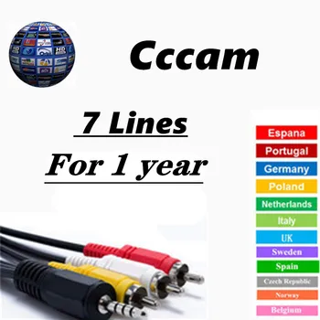 Best 7 CCCAM lines 1 Year CCCam cline for 1 year Spain Poland Portugal Germany Satellite tv Receiver CccamFor DVB-S2 gtmedi
Best 7 CCCAM lines 1 Year CCCam cline for 1 year Spain Poland Portugal Germany Satellite tv Receiver CccamFor DVB-S2 gtmedi
