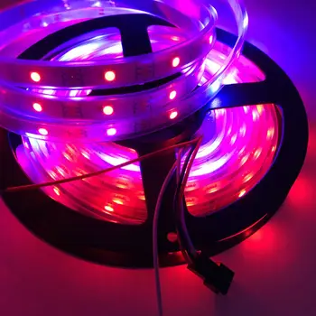5M 5050RGB Individual addressable led strip light WS2812B Digial magic color Waterproof IP67 30led/m 5V 150 Pixel advertise sign
5M 5050RGB Individual addressable led strip light WS2812B Digial magic color Waterproof IP67 30led/m 5V 150 Pixel advertise sign