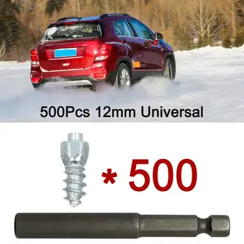 New 500Pcs Car Tires Studs Screw Snow Tire Studs Spikes Wheel Tyres Snow Chains Studs for Car Motorcycle Tires Winter Universal
New 500Pcs Car Tires Studs Screw Snow Tire Studs Spikes Wheel Tyres Snow Chains Studs for Car Motorcycle Tires Winter Universal