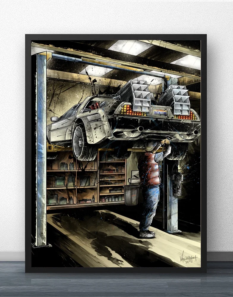 Back To The Future Car DeLorean DMC-12 Movie Wall Art Paint Wall Decor Canvas Prints Canvas Art Poster Oil Paintings No Frame
Back To The Future Car DeLorean DMC-12 Movie Wall Art Paint Wall Decor Canvas Prints Canvas Art Poster Oil Paintings No Frame