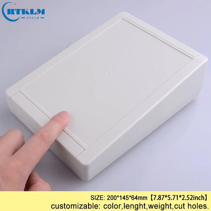 Wall mounting plastic box DIY instrument case ABS plastic enclsoure electric box Small Plastic junction box 200*145*64mm 3pcs
Wall mounting plastic box DIY instrument case ABS plastic enclsoure electric box Small Plastic junction box 200*145*64mm 3pcs