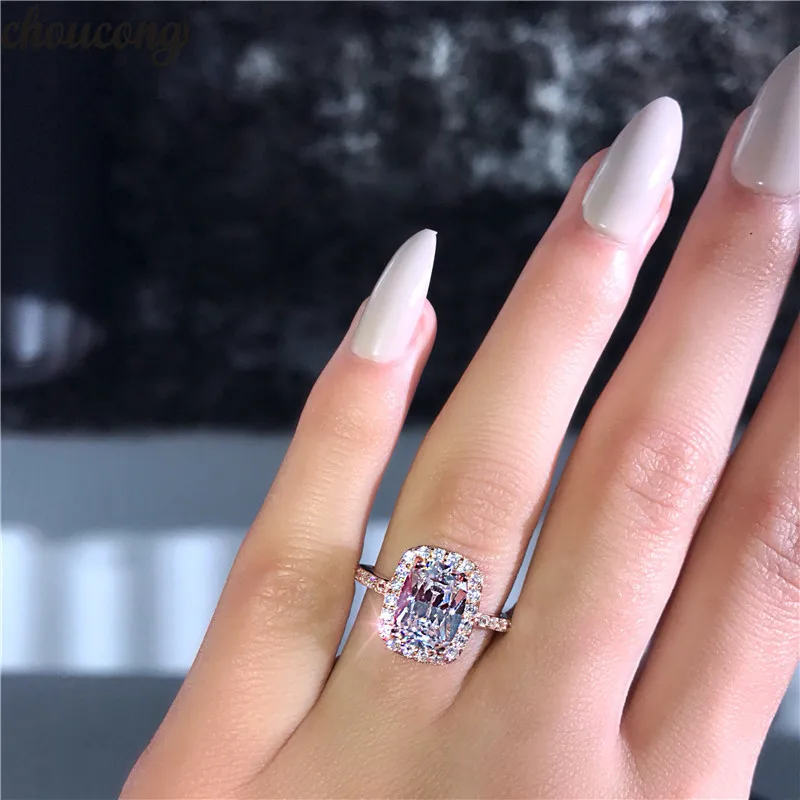 choucong Cool Party Finger Ring 925 Sterling Silver Cushion cut 3ct AAAAA cz Engagement Band Rings For Wome Wedding Jewelry Gift
choucong Cool Party Finger Ring 925 Sterling Silver Cushion cut 3ct AAAAA cz Engagement Band Rings For Wome Wedding Jewelry Gift