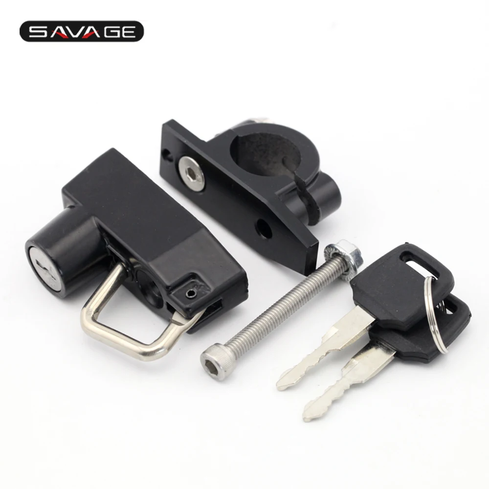 Motorcycle/ Motorbike/ Sports bicycle / Exercise bicycle Helmet Lock Univesal For 22MM 7/8 handlebar
Motorcycle/ Motorbike/ Sports bicycle / Exercise bicycle Helmet Lock Univesal For 22MM 7/8 handlebar