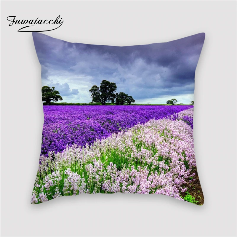 Fuwatacchi Scenic Cushion Cover Mount Fuji Lavender Garden Sky Beach Pillow Cover Home Decoration Sofa Decorative Pillowcase
Fuwatacchi Scenic Cushion Cover Mount Fuji Lavender Garden Sky Beach Pillow Cover Home Decoration Sofa Decorative Pillowcase
