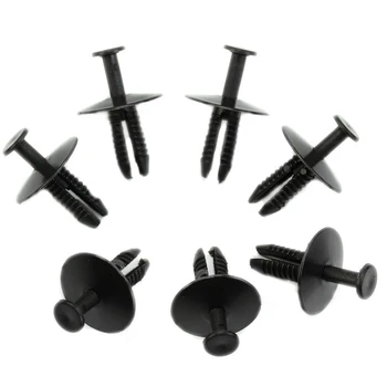 100pcs 6.8mm Hole Car Push Type Shield Retainers Clips Fastener Auto Bumper Plastic Rivets for BMW 3 5 7 Series
100pcs 6.8mm Hole Car Push Type Shield Retainers Clips Fastener Auto Bumper Plastic Rivets for BMW 3 5 7 Series