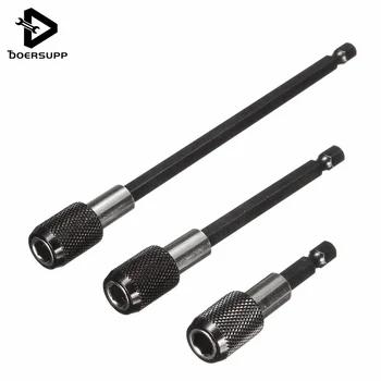 1PC 1/4'' Hex Quick Release Magnetic Screwdriver Bit Holder Extension Bar 60-150mm 
1PC 1/4'' Hex Quick Release Magnetic Screwdriver Bit Holder Extension Bar 60-150mm