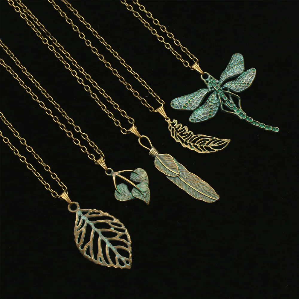 New Vintage Boho Sweater Chain Necklace Feather Pendant Men Necklace Women Jewelry Bijoux Accesorios Mujer Collares de moda 2019
New Vintage Boho Sweater Chain Necklace Feather Pendant Men Necklace Women Jewelry Bijoux Accesorios Mujer Collares de moda 2019