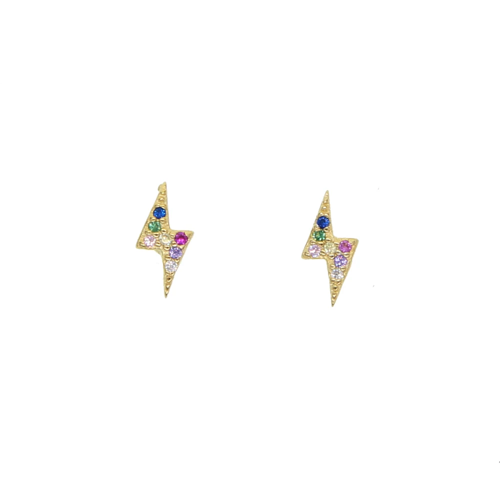 simple minimal 925 sterling silver stud earring for girl multi cz lightning stud earrings second stud mini small delicate design
simple minimal 925 sterling silver stud earring for girl multi cz lightning stud earrings second stud mini small delicate design
