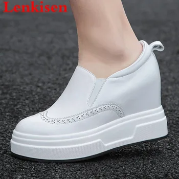 Lenkisen full grain leather slip on increased casual shoes round toe loafers comfortable breathable dating vulcanized shoes L11
Lenkisen full grain leather slip on increased casual shoes round toe loafers comfortable breathable dating vulcanized shoes L11
