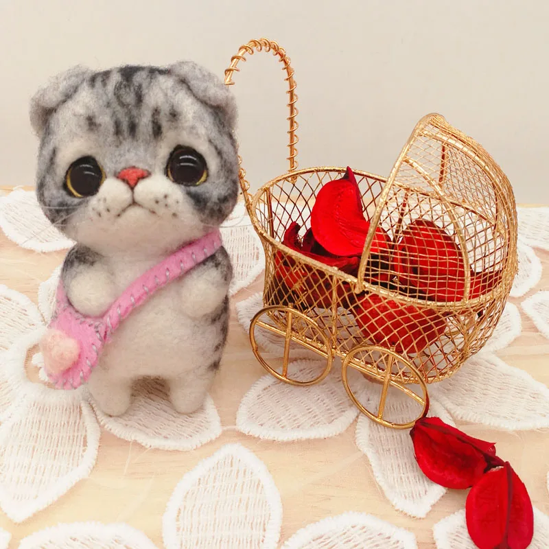 Creative feline wool felt Non Finished Felting Poked Handcraft Wool Felt Poked Set DIY Felt for Needle Material Bag Craft
Creative feline wool felt Non Finished Felting Poked Handcraft Wool Felt Poked Set DIY Felt for Needle Material Bag Craft