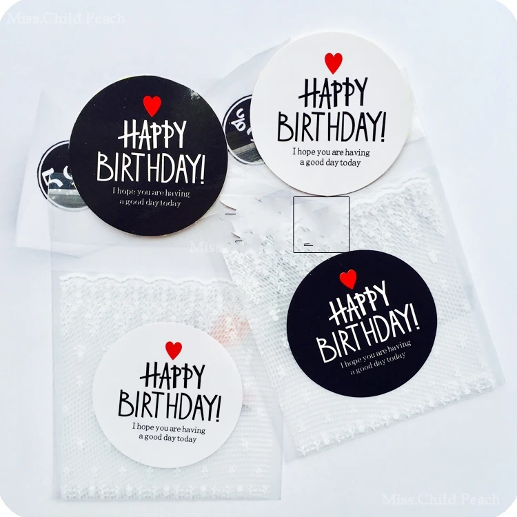 2018 New Arrival 80Pcs/Lot Black & White HAPPY BIRTHDAY ! Heart Seal Sealing Label Kraft Sticker Baking DIY Gift Stickers M1013
2018 New Arrival 80Pcs/Lot Black & White HAPPY BIRTHDAY ! Heart Seal Sealing Label Kraft Sticker Baking DIY Gift Stickers M1013