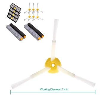 Vacuum Cleaner Parts 14PCS Accessories for iRobot Roomba 880 860 870 871 980 990 Replenishment Parts Spare Brushes Kit
Vacuum Cleaner Parts 14PCS Accessories for iRobot Roomba 880 860 870 871 980 990 Replenishment Parts Spare Brushes Kit