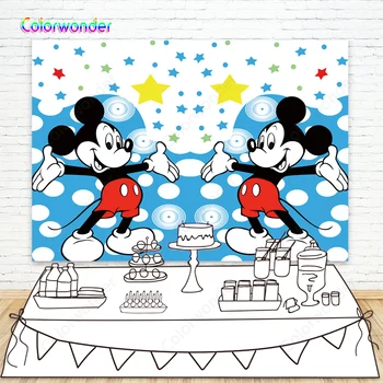 Photography Background Mickey Mouse with Red Clothe 7x5ft Twinkle Twinkle Stars with White Dots Blue Backdrops for Kids Birthday
Photography Background Mickey Mouse with Red Clothe 7x5ft Twinkle Twinkle Stars with White Dots Blue Backdrops for Kids Birthday