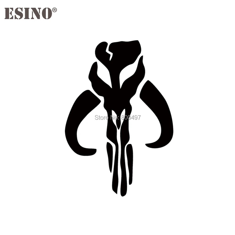 Cool Design Bioworld Boba Fett Mandalorian Mythosaur Skull Car Window Vinyl Decal Stickers Black Reflective Silver
Cool Design Bioworld Boba Fett Mandalorian Mythosaur Skull Car Window Vinyl Decal Stickers Black Reflective Silver