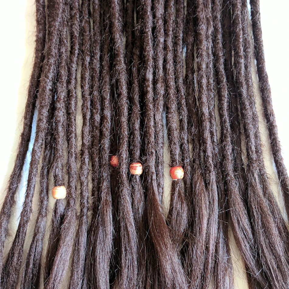 Qp hai #4 Dreads 20 inch Handmade Dreadlocks Extensions Fashion Reggae Crochet Hip-Hop Synthetic Dreads Crochet Braiding Hair
Qp hai #4 Dreads 20 inch Handmade Dreadlocks Extensions Fashion Reggae Crochet Hip-Hop Synthetic Dreads Crochet Braiding Hair