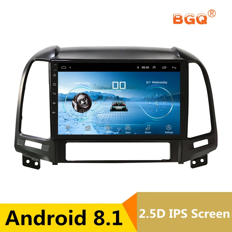 9" Android 8.1 Car DVD Radio Stereo GPS For Hyundai SANTA FE 2006 2007 2008 2009 2010 2011 2012 audio headunit bluetooth wifi 
9" Android 8.1 Car DVD Radio Stereo GPS For Hyundai SANTA FE 2006 2007 2008 2009 2010 2011 2012 audio headunit bluetooth wifi