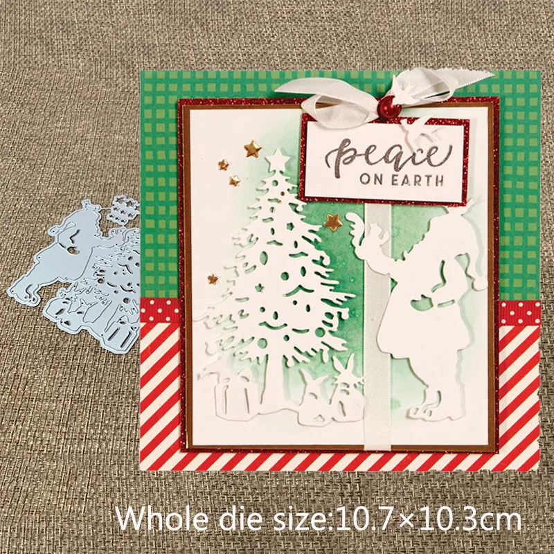 New Design Craft Metal Cutting Die new Santa Claus and Christmas Tree Scrapbooking Album DIY Paper Card Craft Embossing Die Cuts
New Design Craft Metal Cutting Die new Santa Claus and Christmas Tree Scrapbooking Album DIY Paper Card Craft Embossing Die Cuts