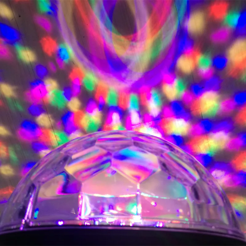Led Stage Lamp Crystal Magic Ball 7 Sound Control Modes 6-9 Colors Stage Lighting Disco Laser Light Party Lights Lumiere Laser
Led Stage Lamp Crystal Magic Ball 7 Sound Control Modes 6-9 Colors Stage Lighting Disco Laser Light Party Lights Lumiere Laser