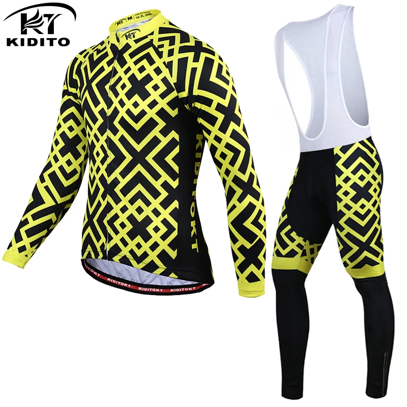 KIDITOKT Long Sleeve Pro Cycling Jersey Set Autumn MTB Bike Wear Clothes Bicycle Clothing Ropa Maillot Ciclismo motocross jersey
KIDITOKT Long Sleeve Pro Cycling Jersey Set Autumn MTB Bike Wear Clothes Bicycle Clothing Ropa Maillot Ciclismo motocross jersey
